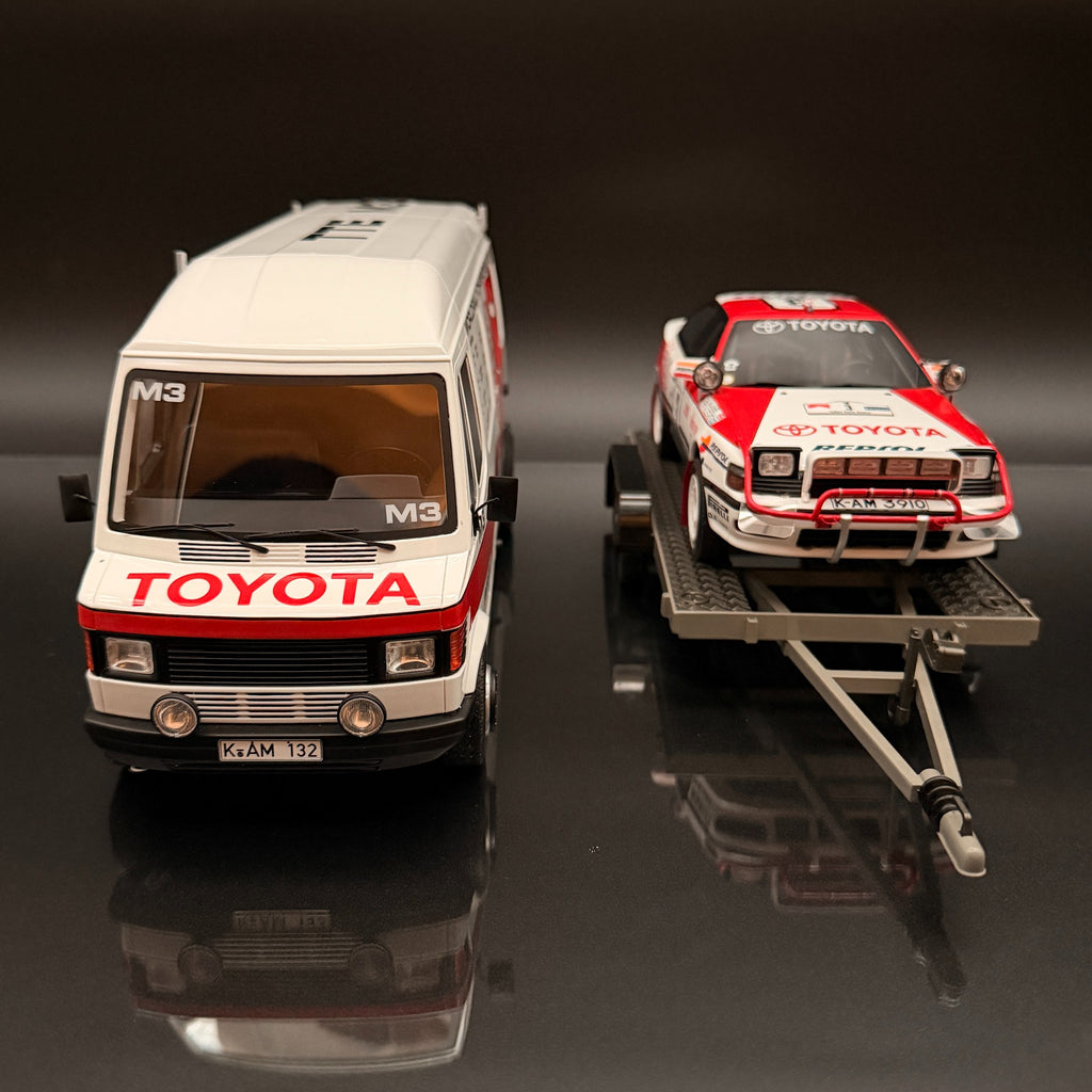 Toyota Rally Pack RAC Safari 1990 White 1:18 OTTO OT480 Classic Rally Model