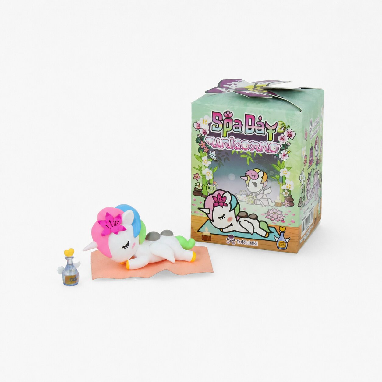 Figuras de caja sorpresa Unicorno Spa Day de TokiDoki