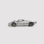 Pagani Huayra Codalunga – Grigio Montecarlo Semi Mate Edición Limitada (100 pzas) con Vitrina Escala 1:18 de BBR Models