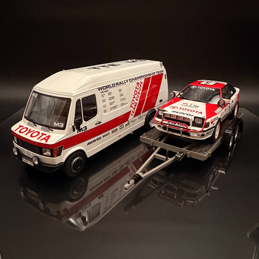Toyota Rally Pack RAC Safari 1990 White 1:18 OTTO OT480 Classic Rally Model