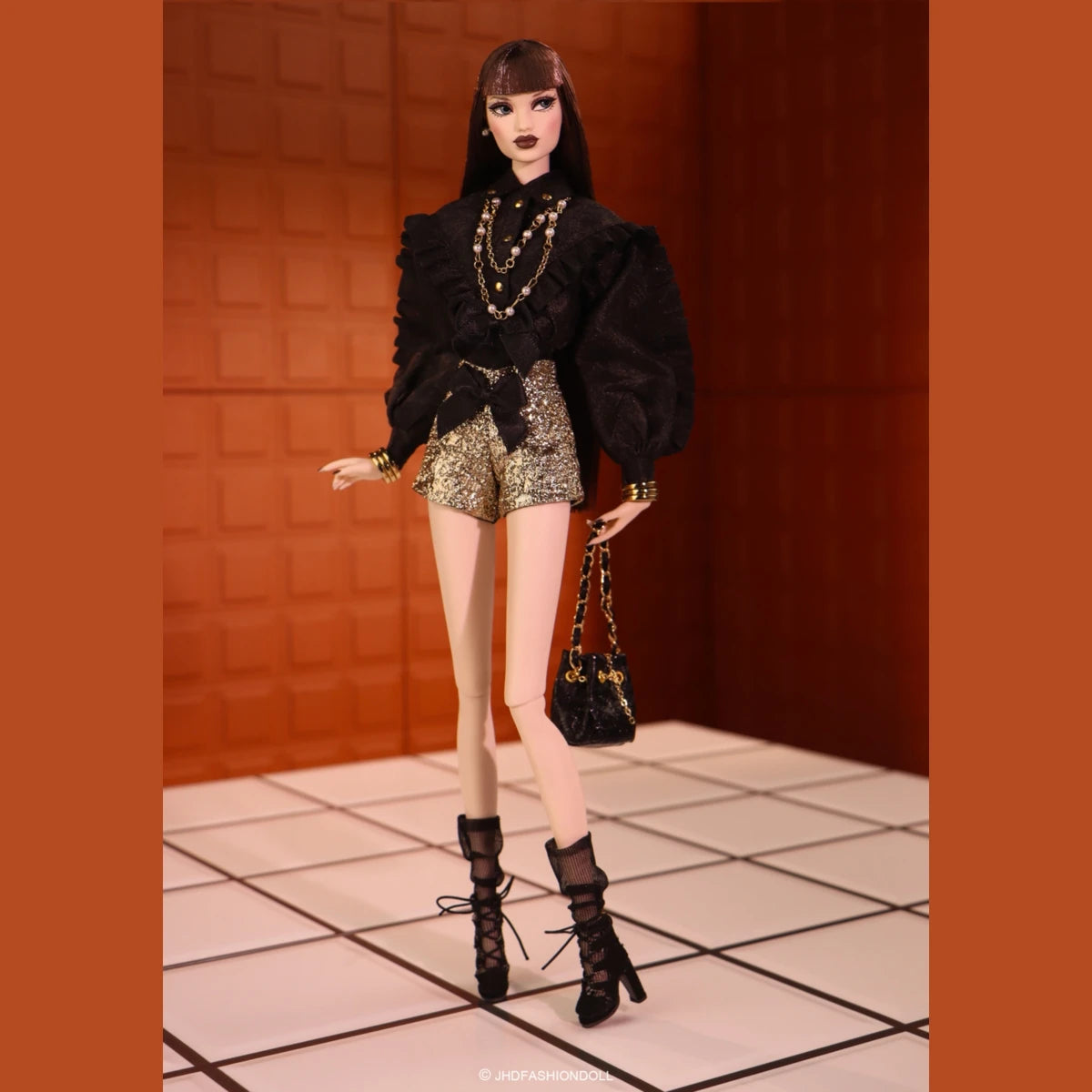 Runway: la neo-moda dark di Page - Candice 1:6 di JHD Fashion Doll (Mizi Doll)