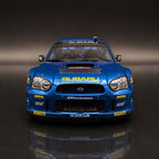 Subaru Impreza WRC S9 – Rally de Gran Bretaña 2003 #7 Petter Solberg Escala 1:12 de OTTOmobile