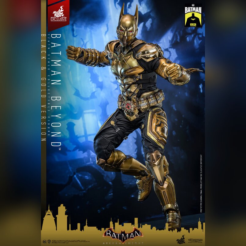 Hot Toys Arkham Knight Batman Beyond Black and Gold 1/6 figure – Hot Toys – view 6