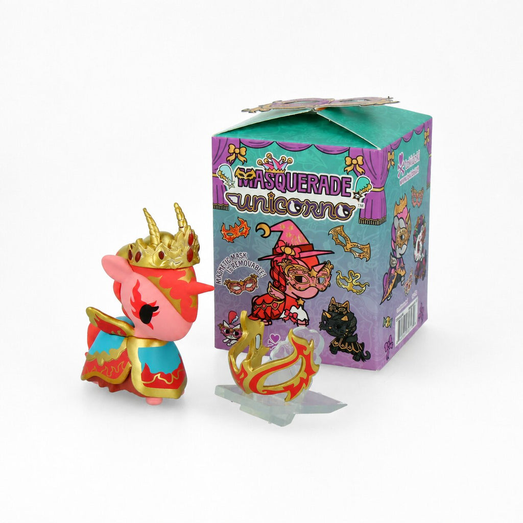 Figuras de caja sorpresa Unicorno Masquerade de TokiDoki