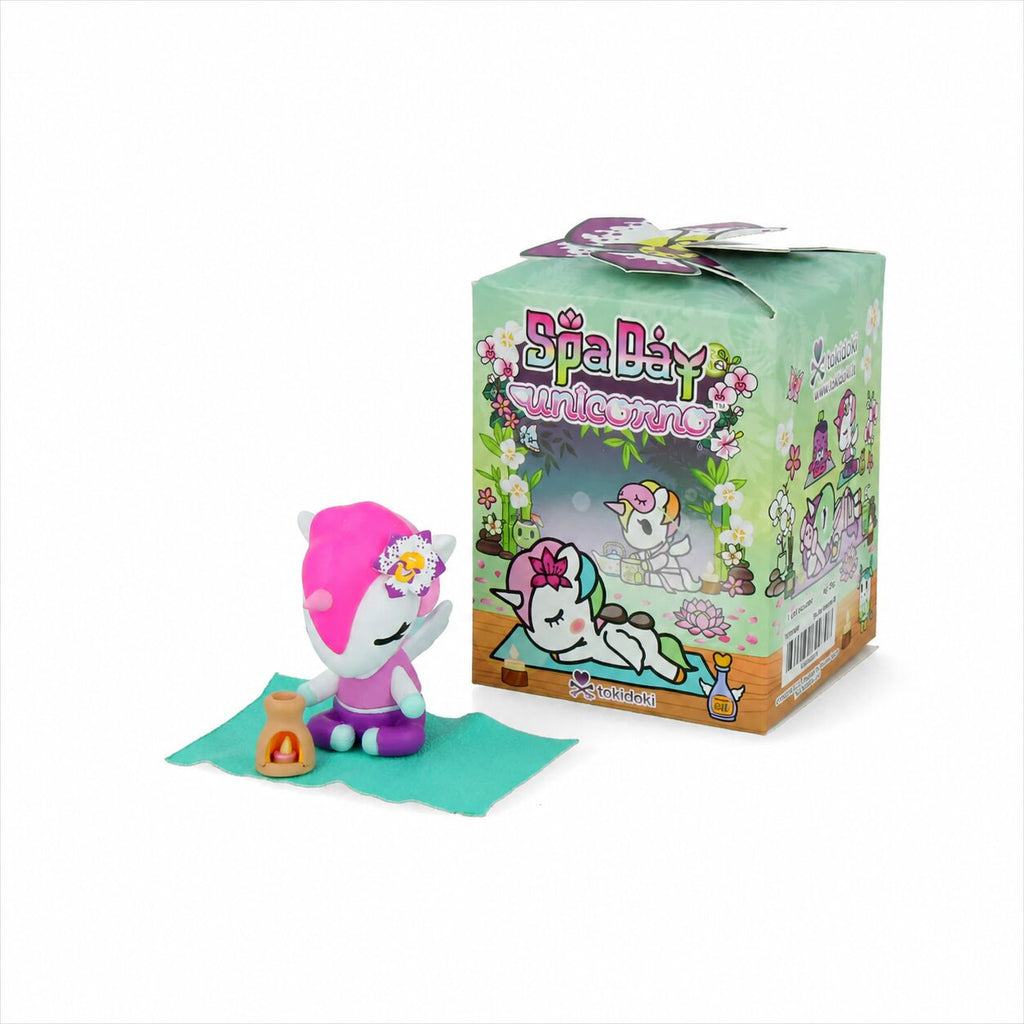 Figuras de caja sorpresa Unicorno Spa Day de TokiDoki