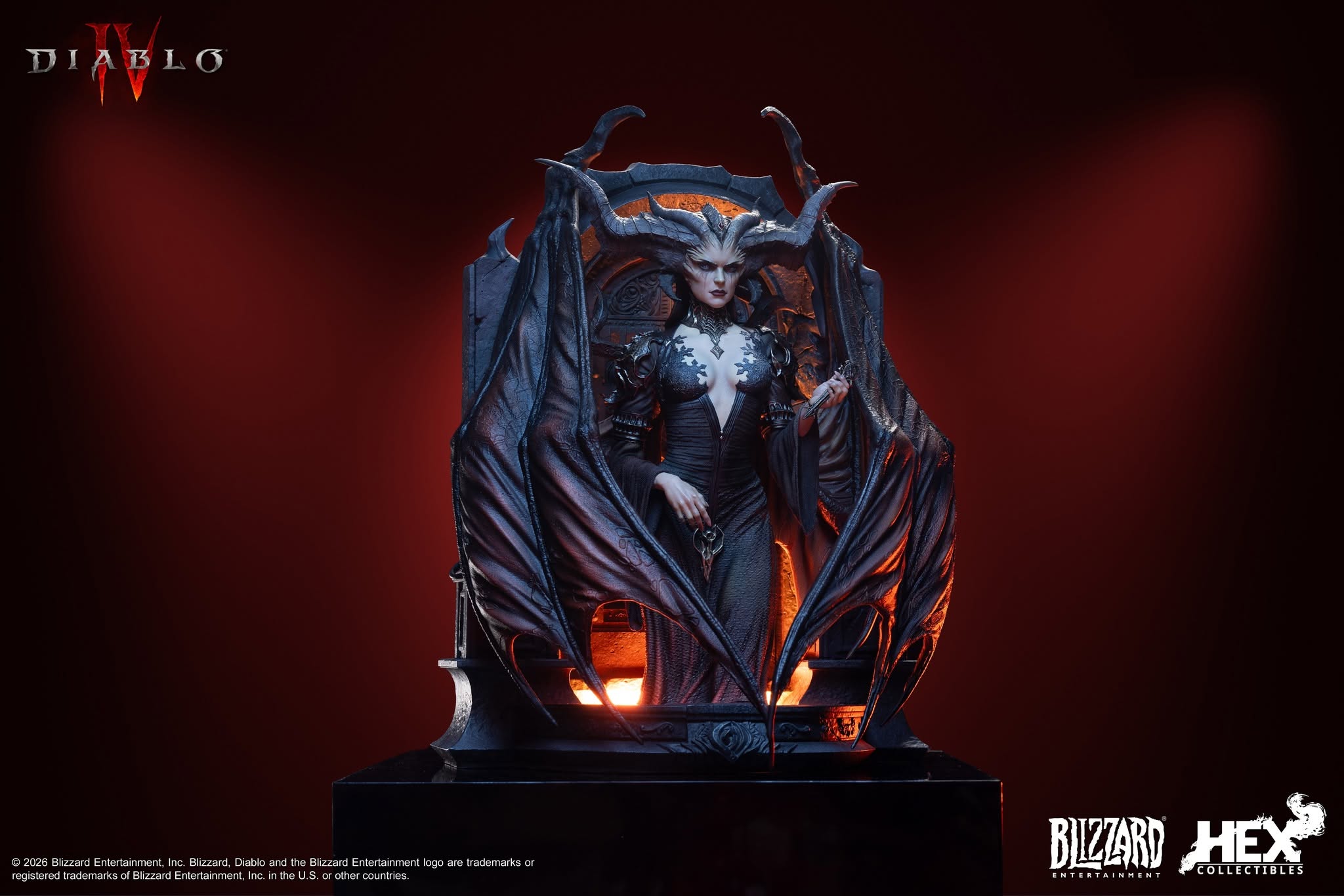 HEX Collectibles Blizzard Diablo 4 - Lilith Art Statue
