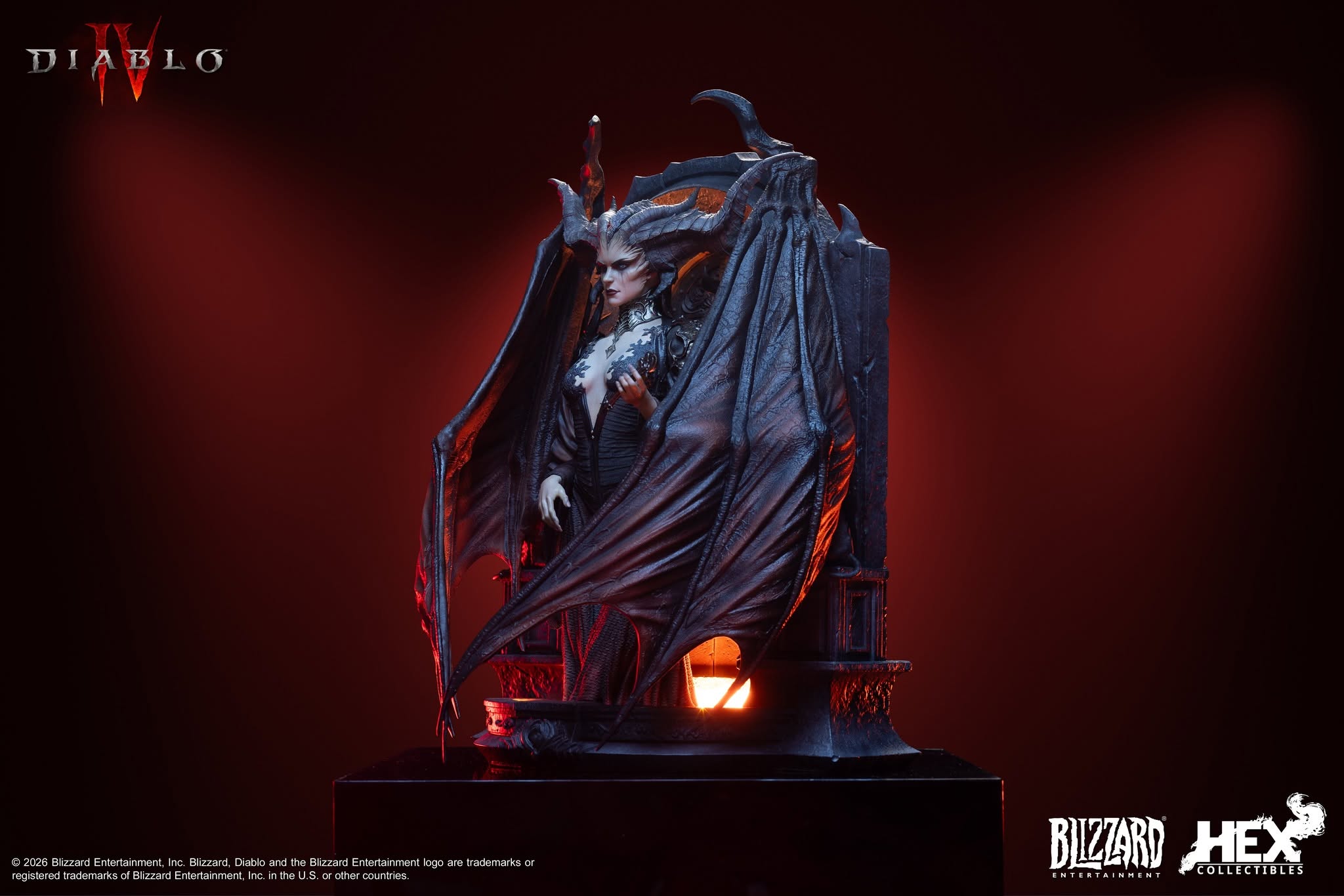 HEX Collectibles Blizzard Diablo 4 - Lilith Art Statue