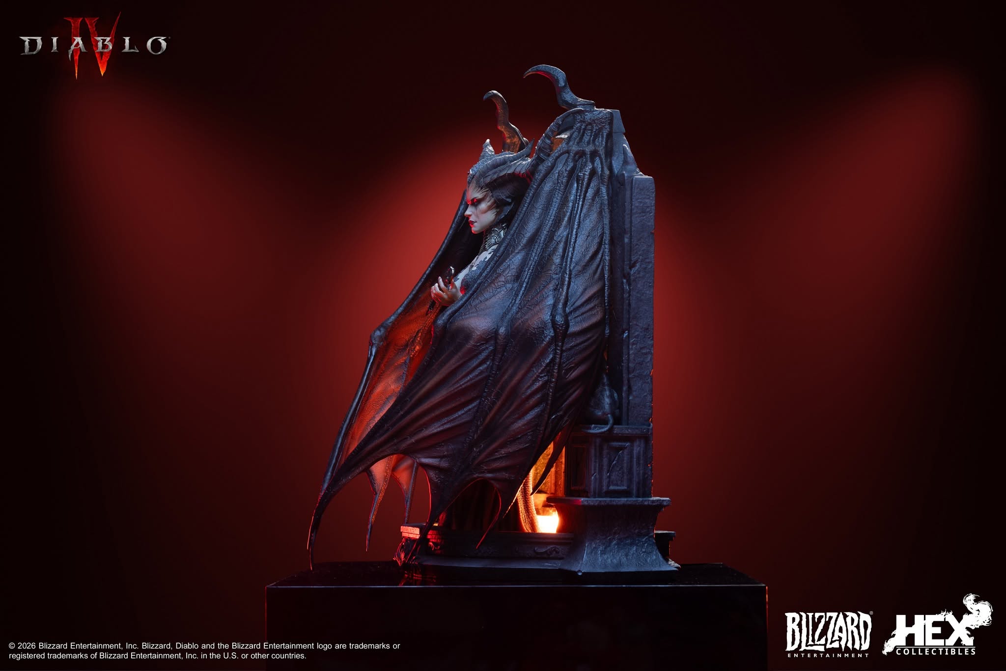 HEX Collectibles Blizzard Diablo 4 - Lilith Art Statue