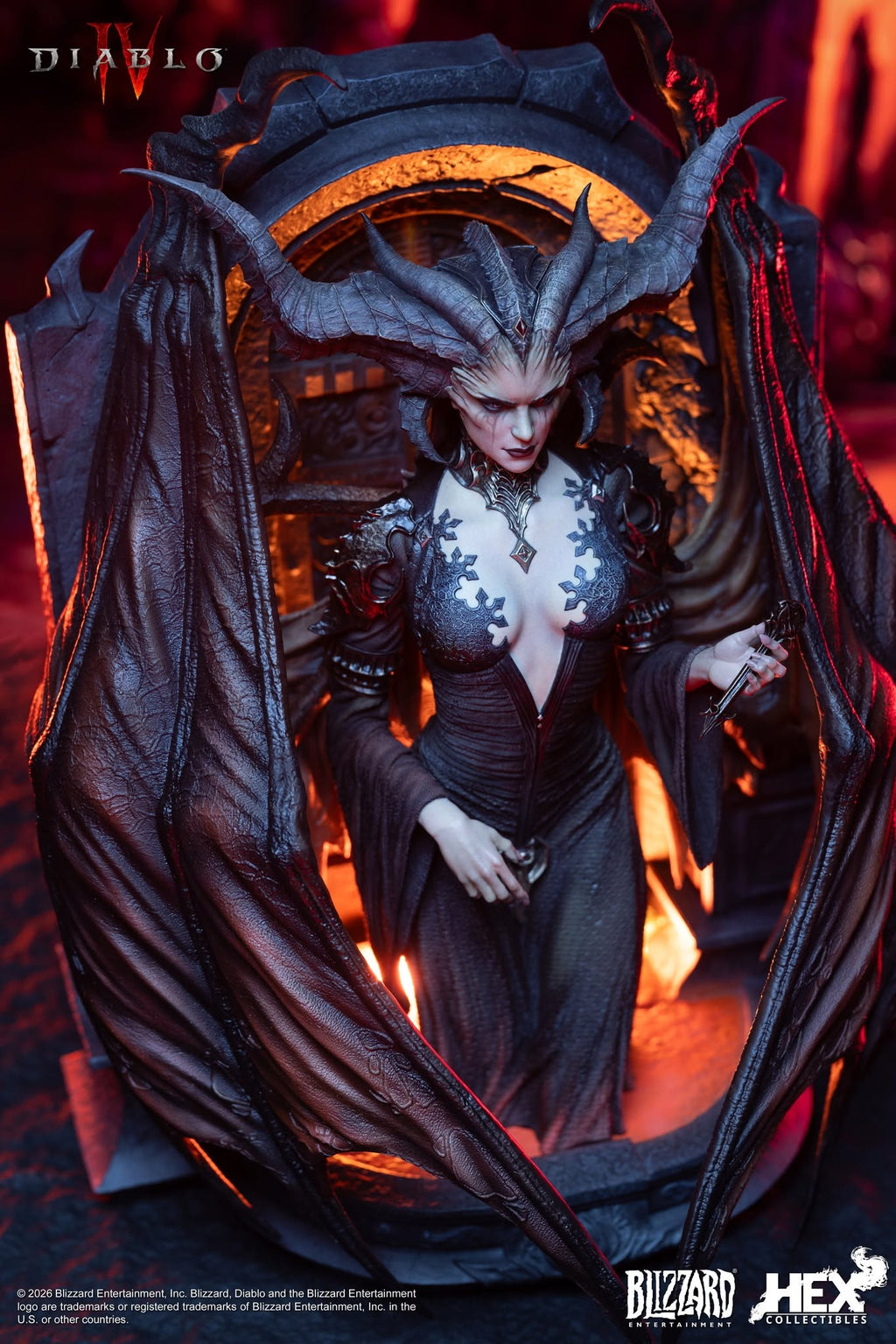 HEX Collectibles Blizzard Diablo 4 - Lilith Art Statue
