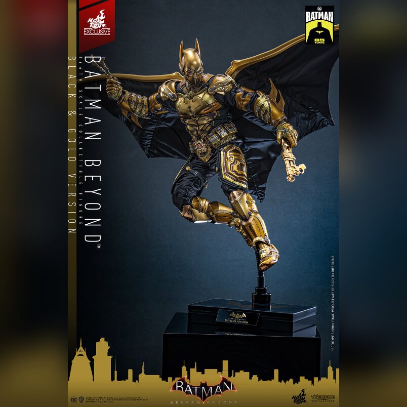 Hot Toys Arkham Knight Batman Beyond Black and Gold 1/6 figure – Hot Toys – view 7