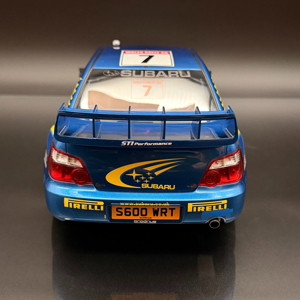 Subaru Impreza S9 WRC 2003 Solberg Wales Rally 1:12 OTTO G092 Blue Model