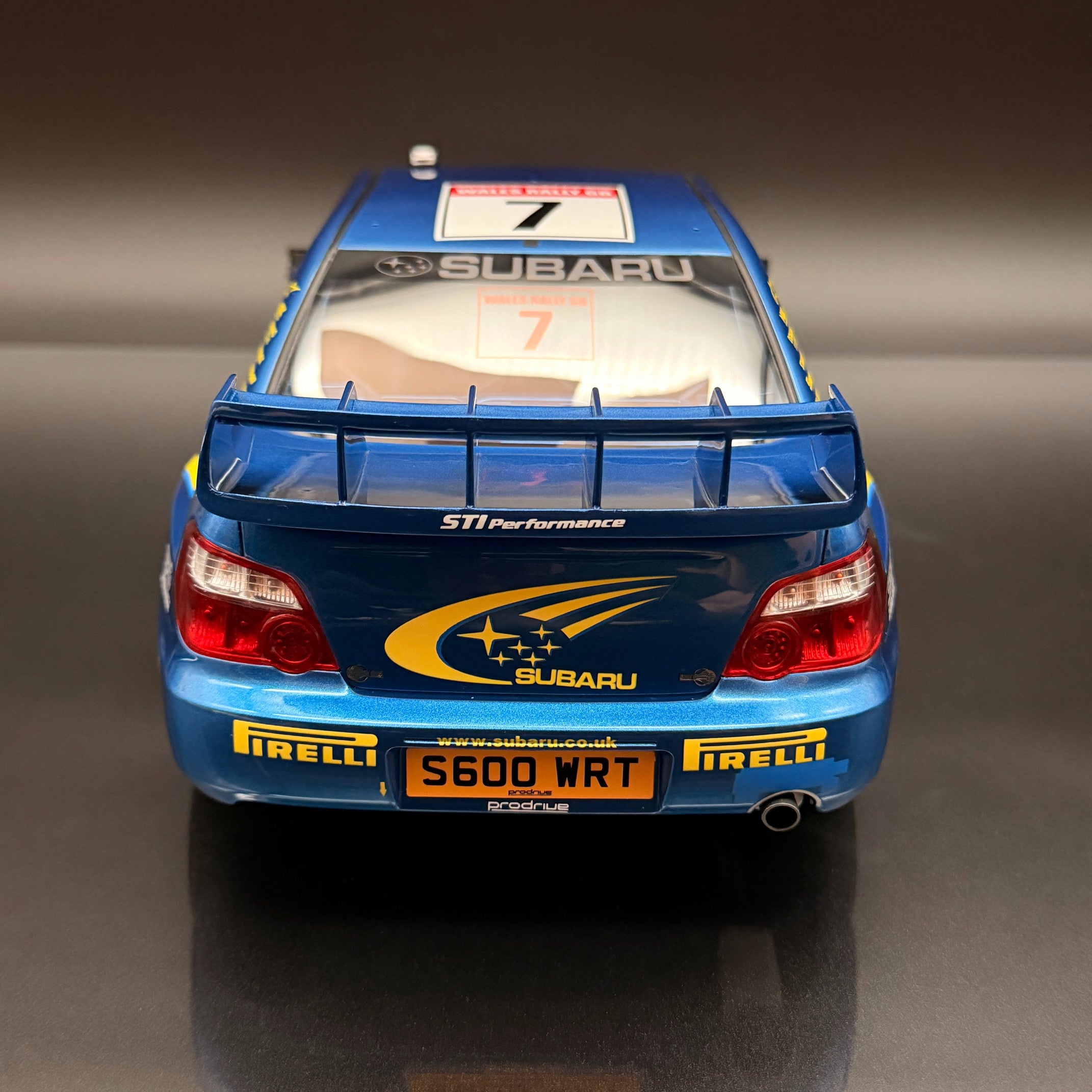 Subaru Impreza S9 WRC 2003 Solberg Wales Rally 1:12 OTTO G092 Blue Model