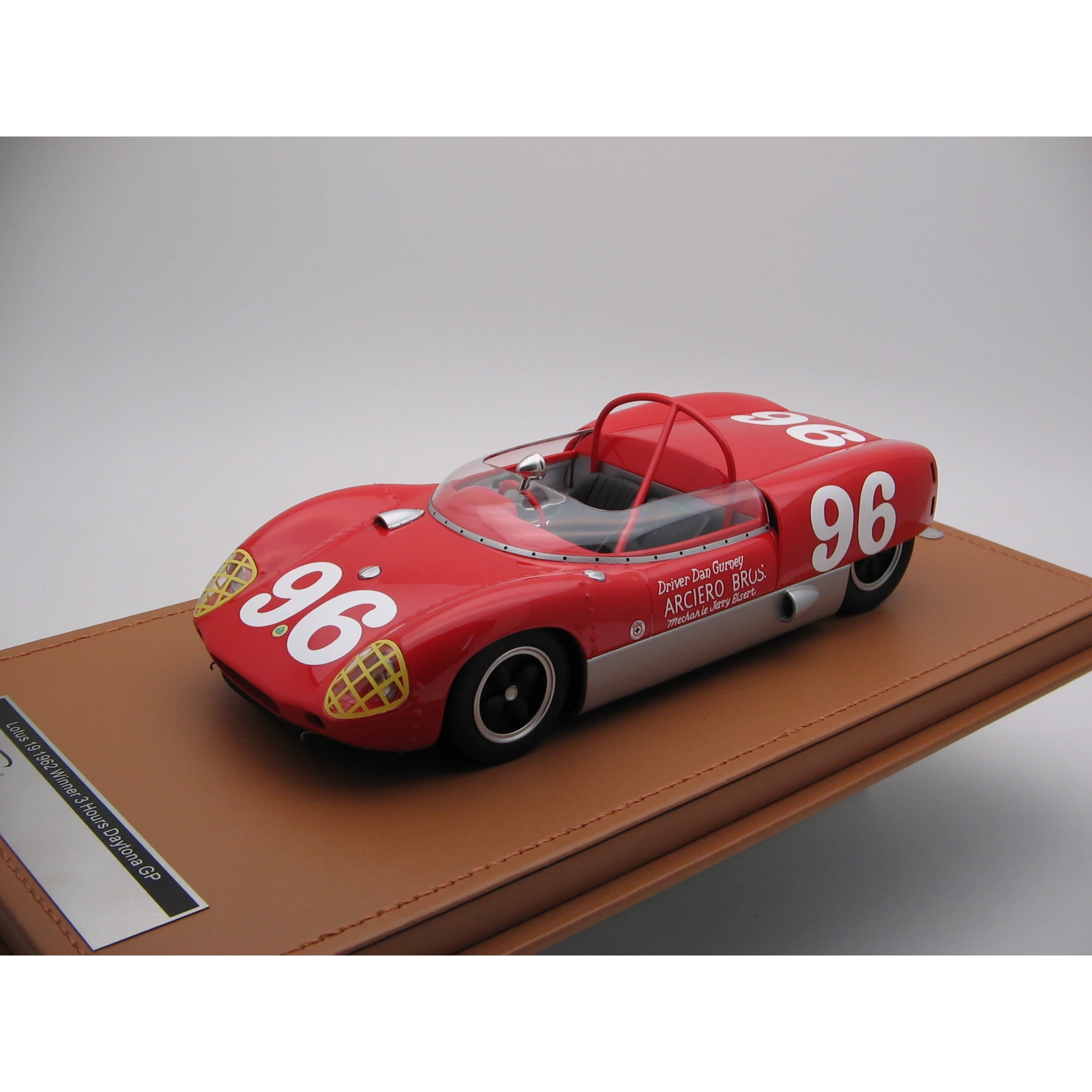 Lotus 19 – Daytona 1962 (Dan Gurney) Limitierte Auflage 100 Stk. Maßstab 1:18