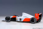 McLaren MP4/6 Honda #1 – Ayrton Senna Weltmeister, Großer Preis von Japan 1991 im Maßstab 1:18 von AUTOart