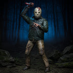 Viernes 13: El capítulo final Figura de acción 1/4 Jason de 46cm de NECA (Muestra de exhibición - Caja abierta)