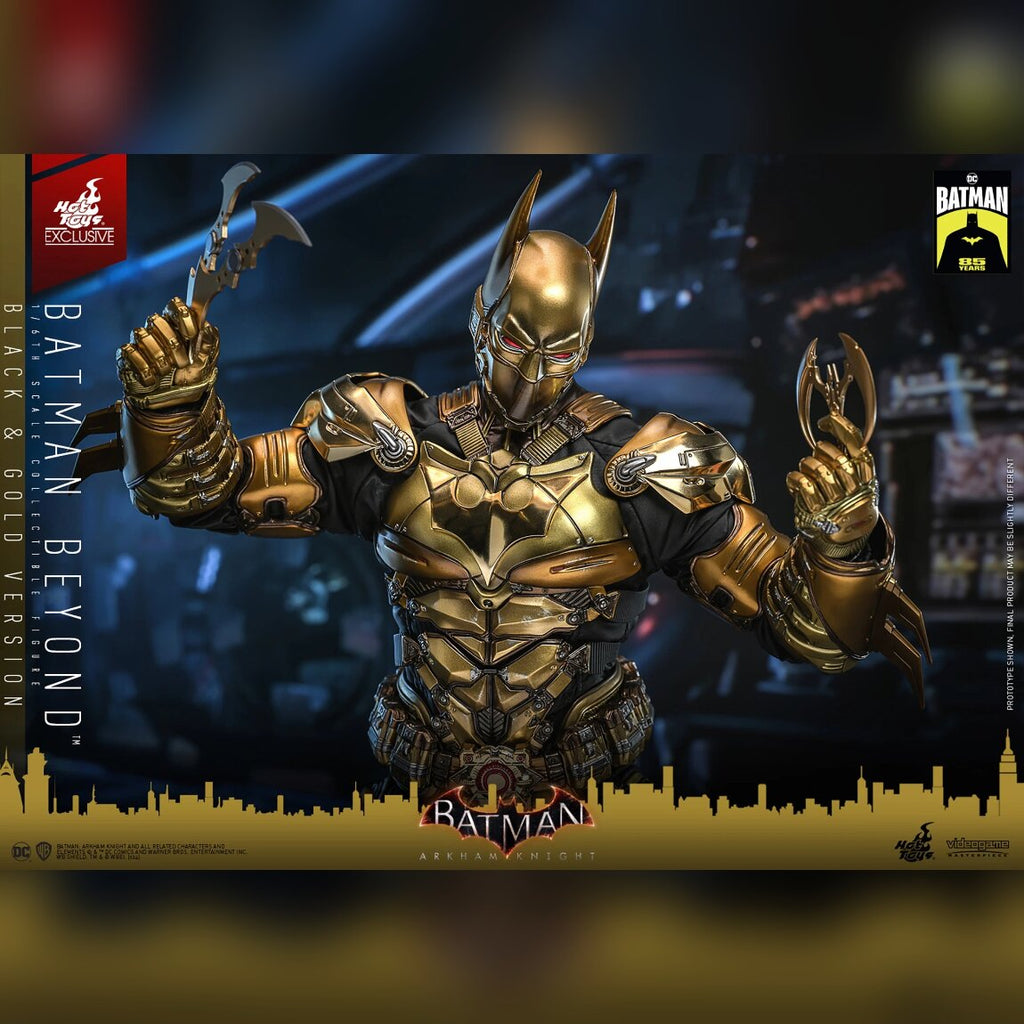 Hot Toys Arkham Knight Batman Beyond Black and Gold 1/6 figure – Hot Toys – view 9