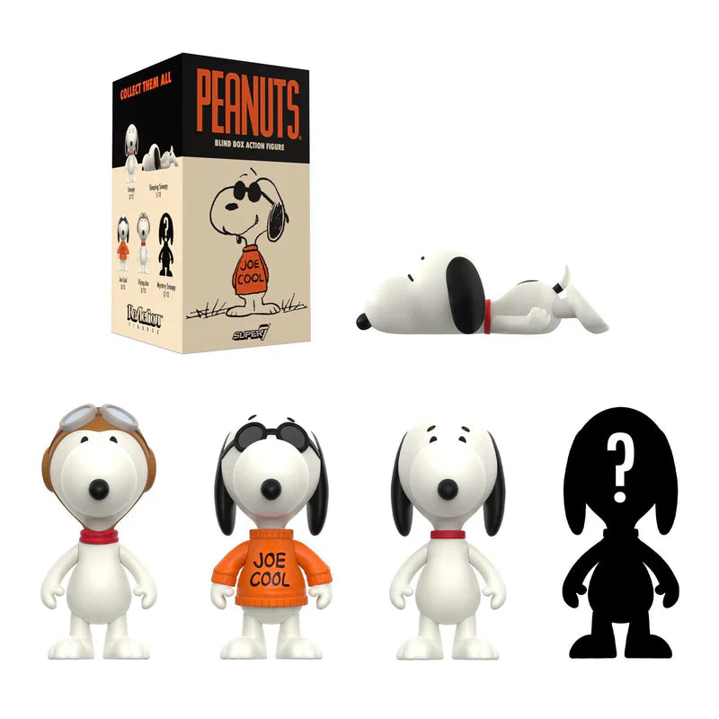 Peanuts: Blind Box Wv6 – So viele Snoopys! Super7 Blind Box