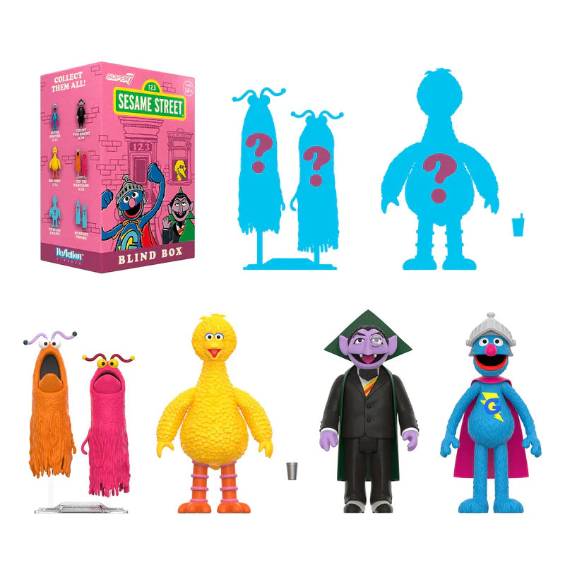 ReAction: Sesamstraße Welle 2 Super7 Blindbox