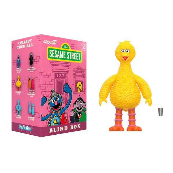 ReAction: Sesamstraße Welle 2 Super7 Blindbox