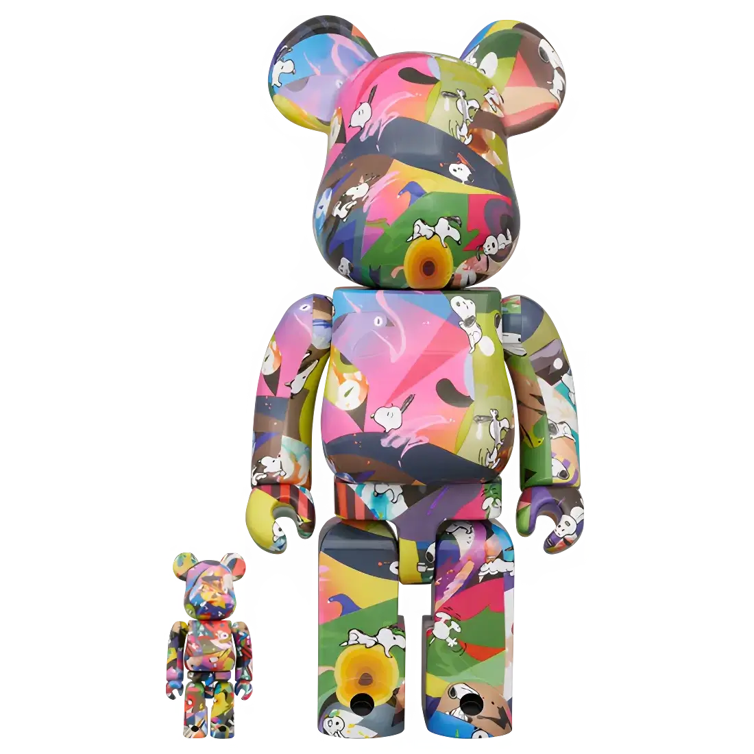 BE@RBRICK Tomokazu Matsuyama × Peanuts 100% & 400%-set van Medicom Toy
