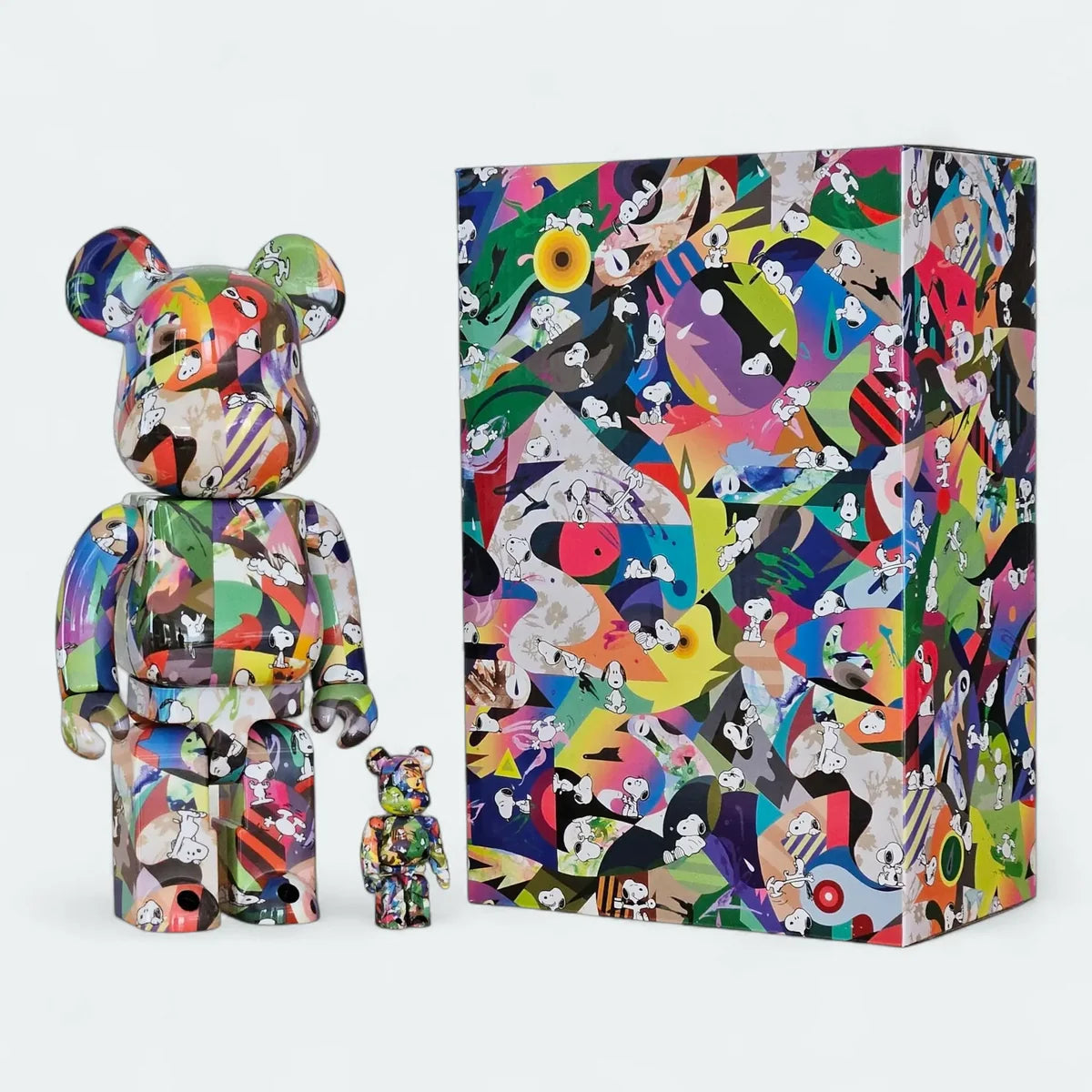 BE@RBRICK Tomokazu Matsuyama × Peanuts, set 100% i 400%, Medicom Toy