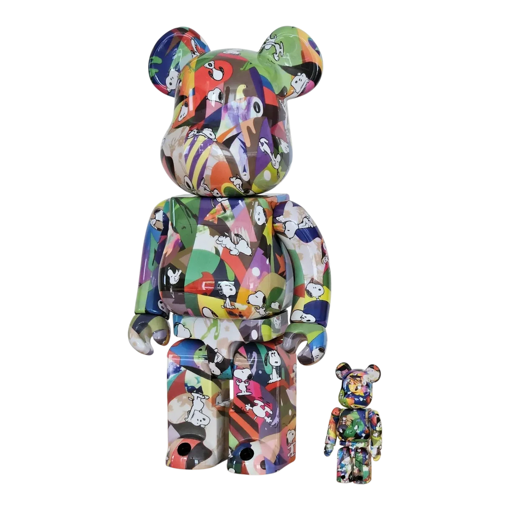 BE@RBRICK Tomokazu Matsuyama × Peanuts, set 100% i 400%, Medicom Toy