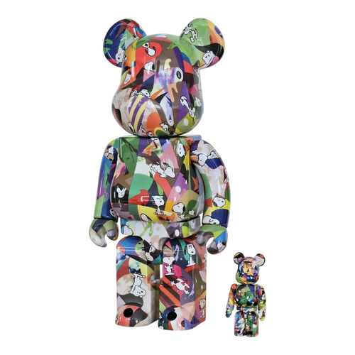BE@RBRICK Tomokazu Matsuyama × Peanuts σετ 100% & 400%, από τη Medicom Toy