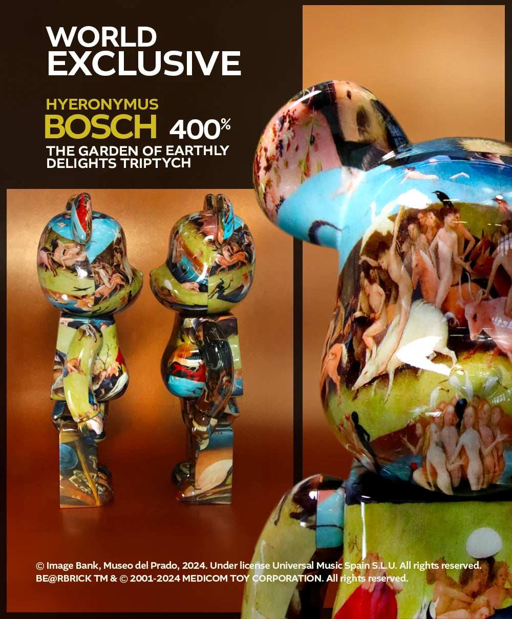 BE@RBRICK The Garden of Earthly Delights – Hieronymus Bosch 400%, da Medicom Toy