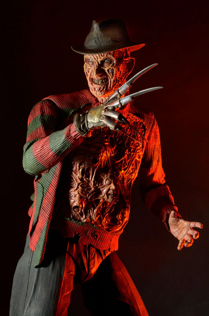 Nightmare on Elm Street Actionfigur 30. Jubiläum Ultimate Freddy Krueger 18 cm
