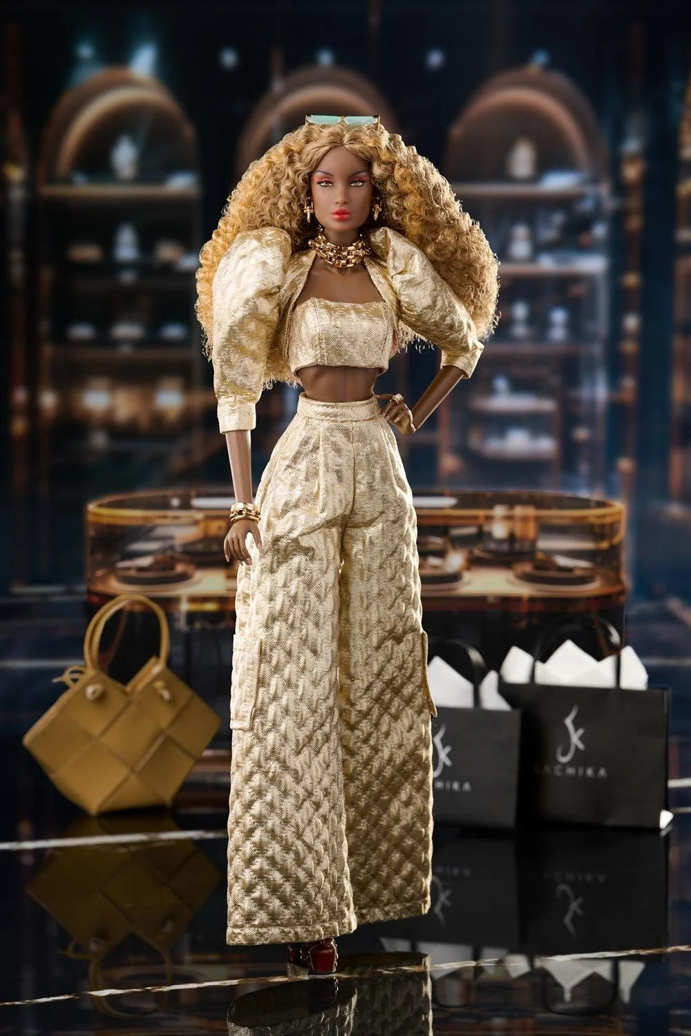 Meteor Collection: Golden Glam Queen Keeki Adaeze Dressed Doll 2026