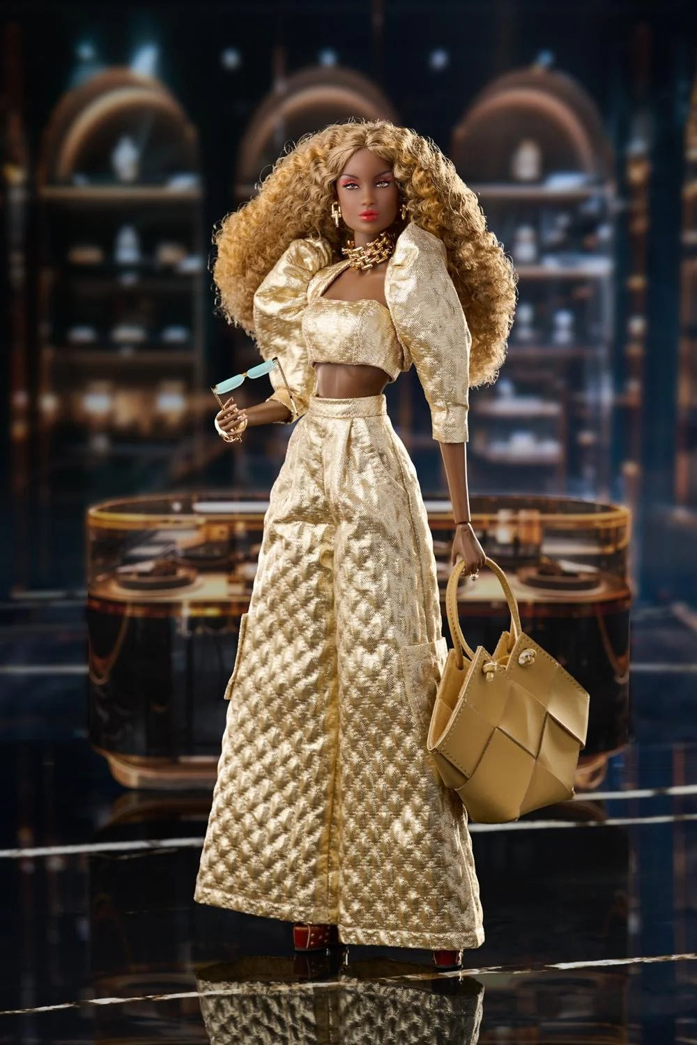 Meteor Collection: Golden Glam Queen Keeki Adaeze Dressed Doll 2026