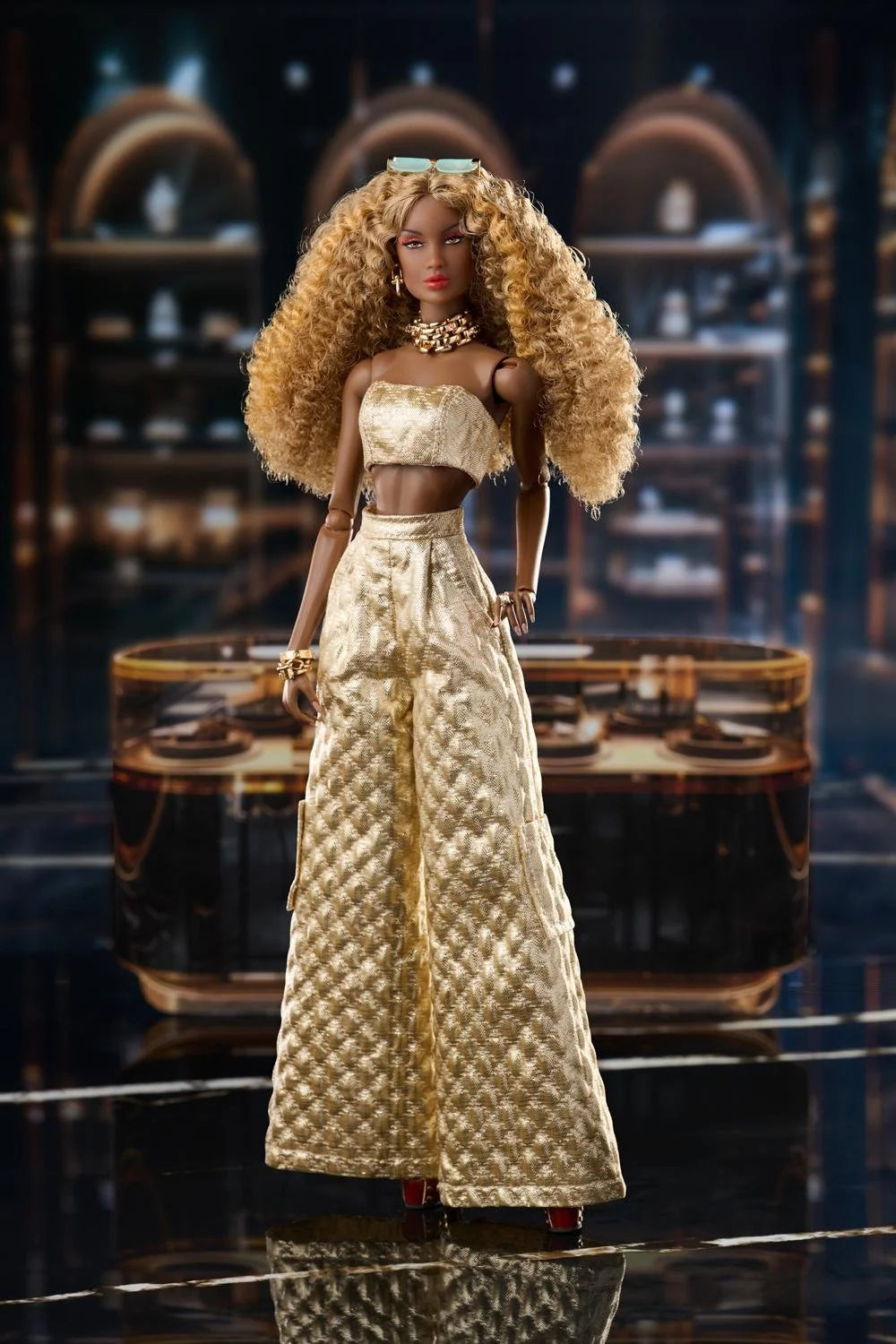 Meteor Collection: Golden Glam Queen Keeki Adaeze Dressed Doll 2026