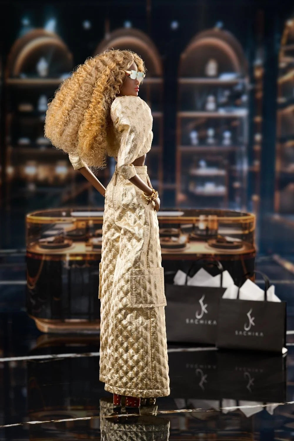 Meteor Collection: Golden Glam Queen Keeki Adaeze Dressed Doll 2026