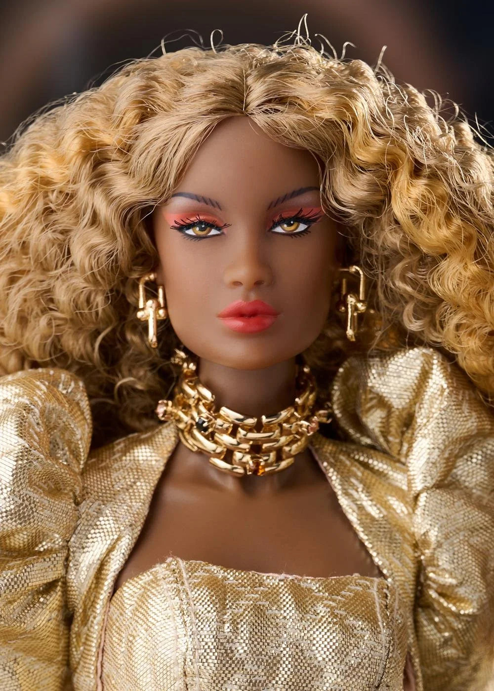 Meteor Collection: Golden Glam Queen Keeki Adaeze Dressed Doll 2026