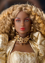Meteor Collection: Golden Glam Queen Keeki Adaeze Dressed Doll 2026