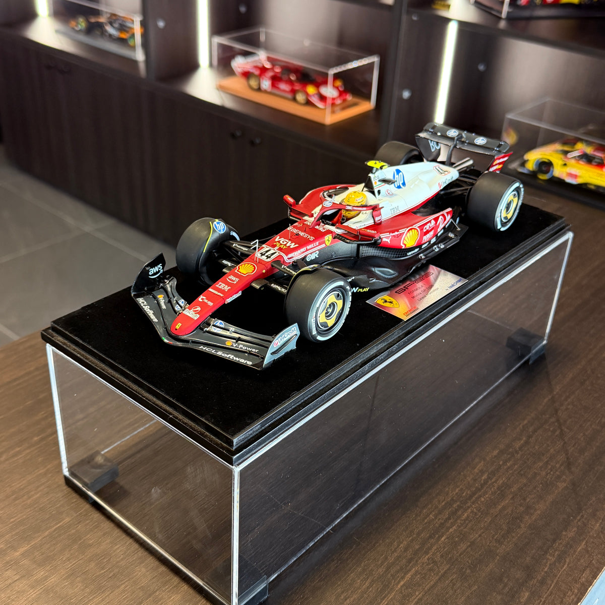 Ferrari SF-25 #44 Lewis Hamilton Monza GP 2025 1:18 by Looksmart