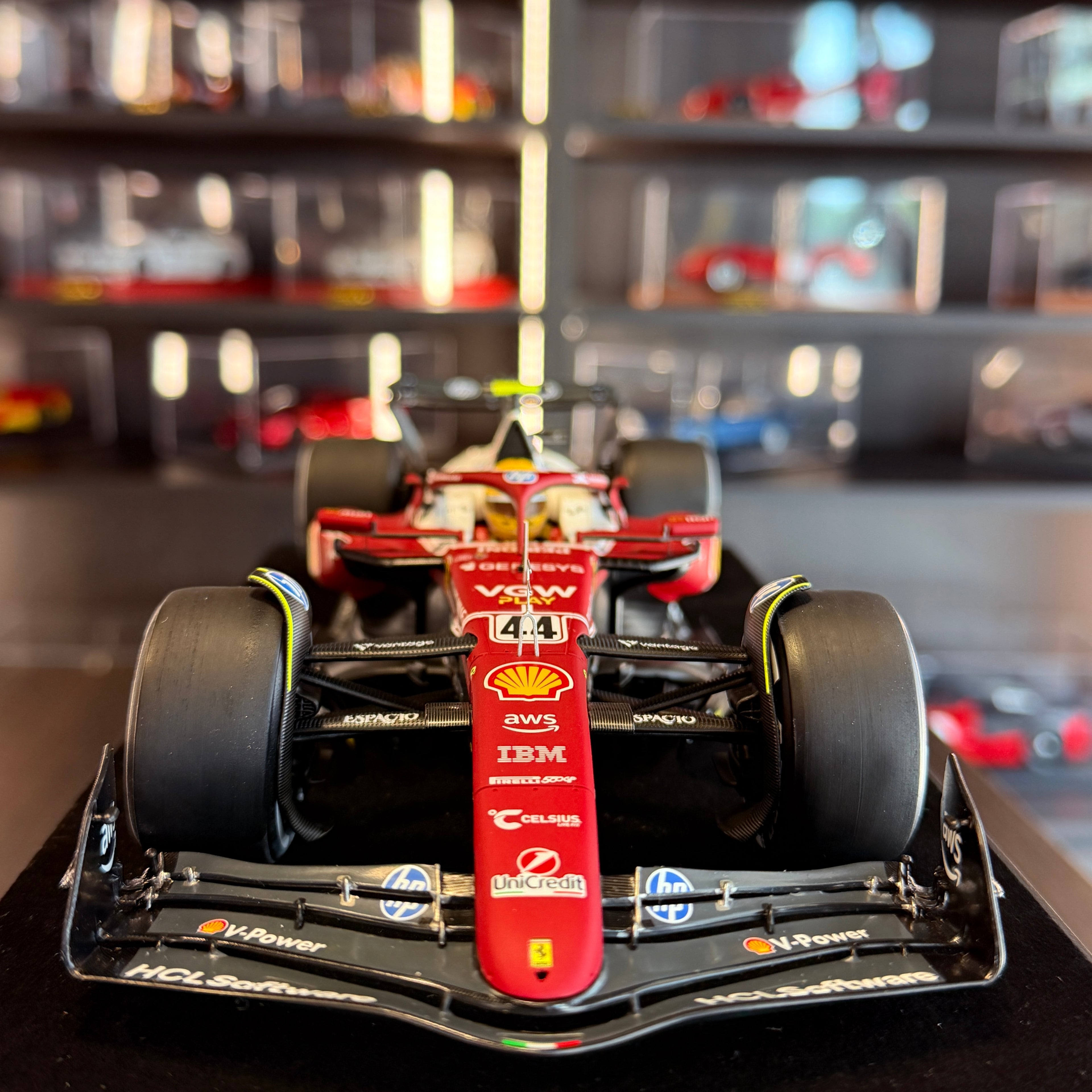 Ferrari SF-25 #44 Lewis Hamilton Monza GP 2025 1:18 by Looksmart