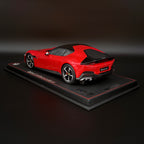 Ferrari 12Cilindri Rosso Corsa – Escala 1:18 con vitrina (Edición limitada 48 unidades) de BBR Models