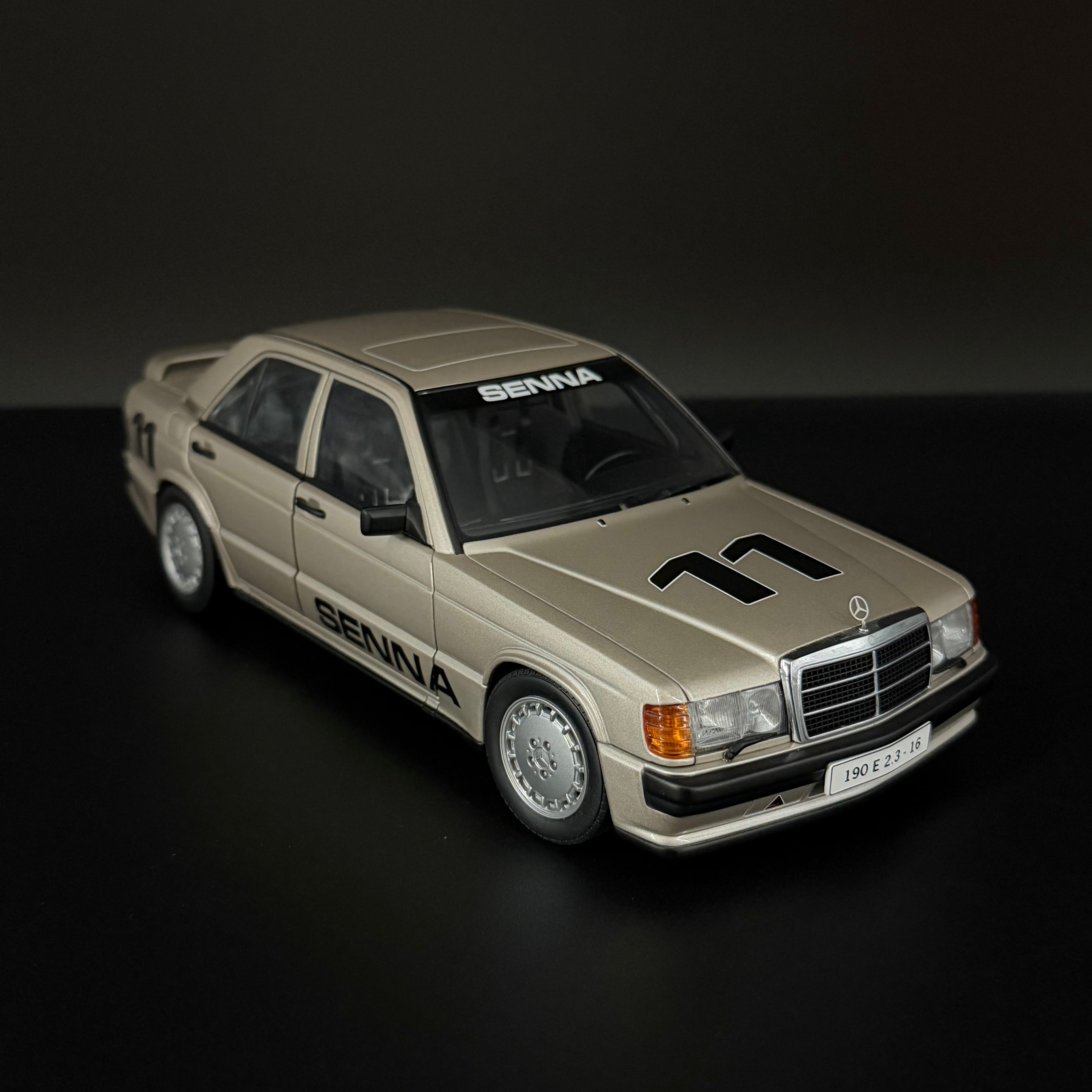 1:18 Mercedes-Benz 190E 2.3-16 Nürburgring Anniversary 1984 Winner #11 by AUTOart Millenium