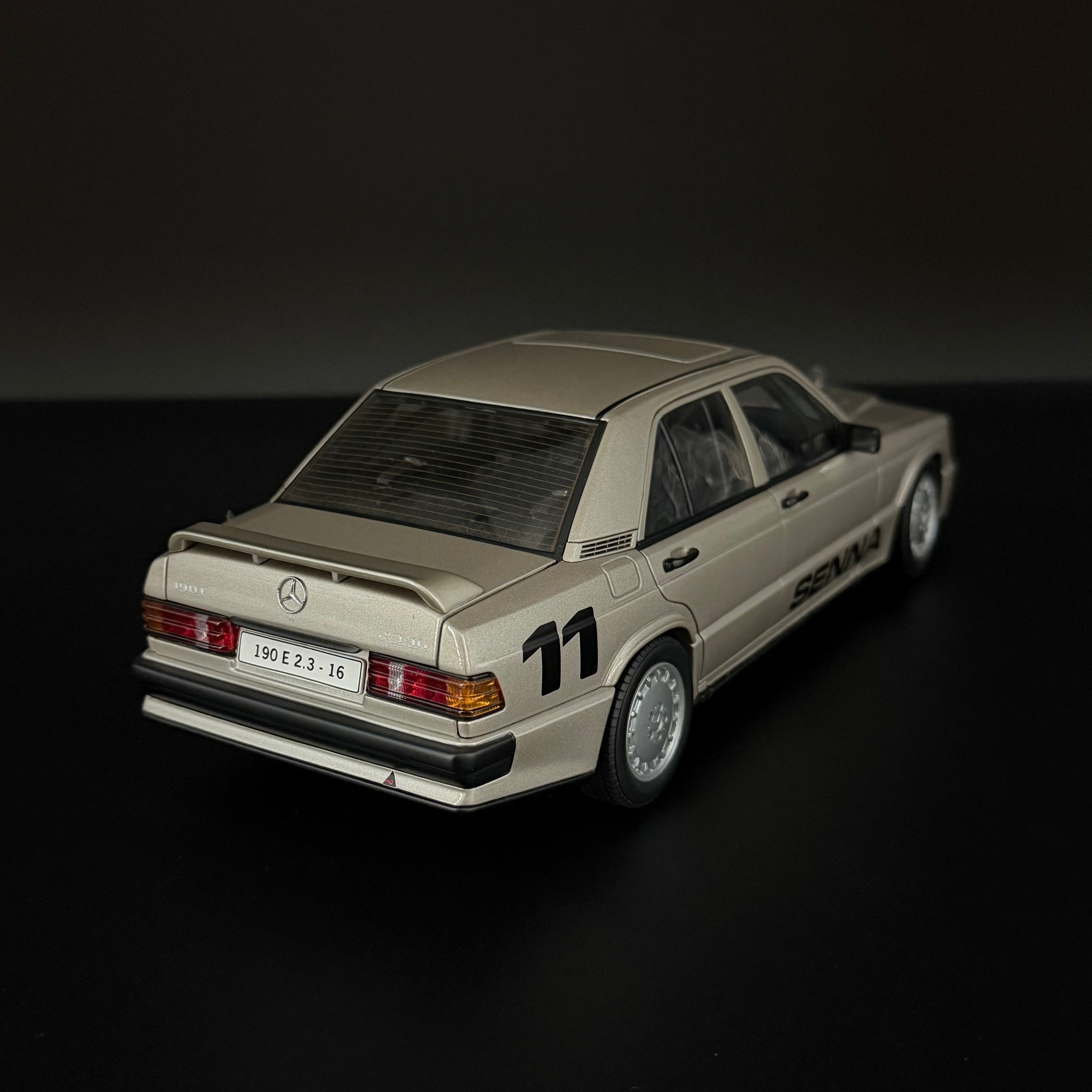 1:18 Mercedes-Benz 190E 2.3-16 Nürburgring Anniversary 1984 Winner #11 by AUTOart Millenium