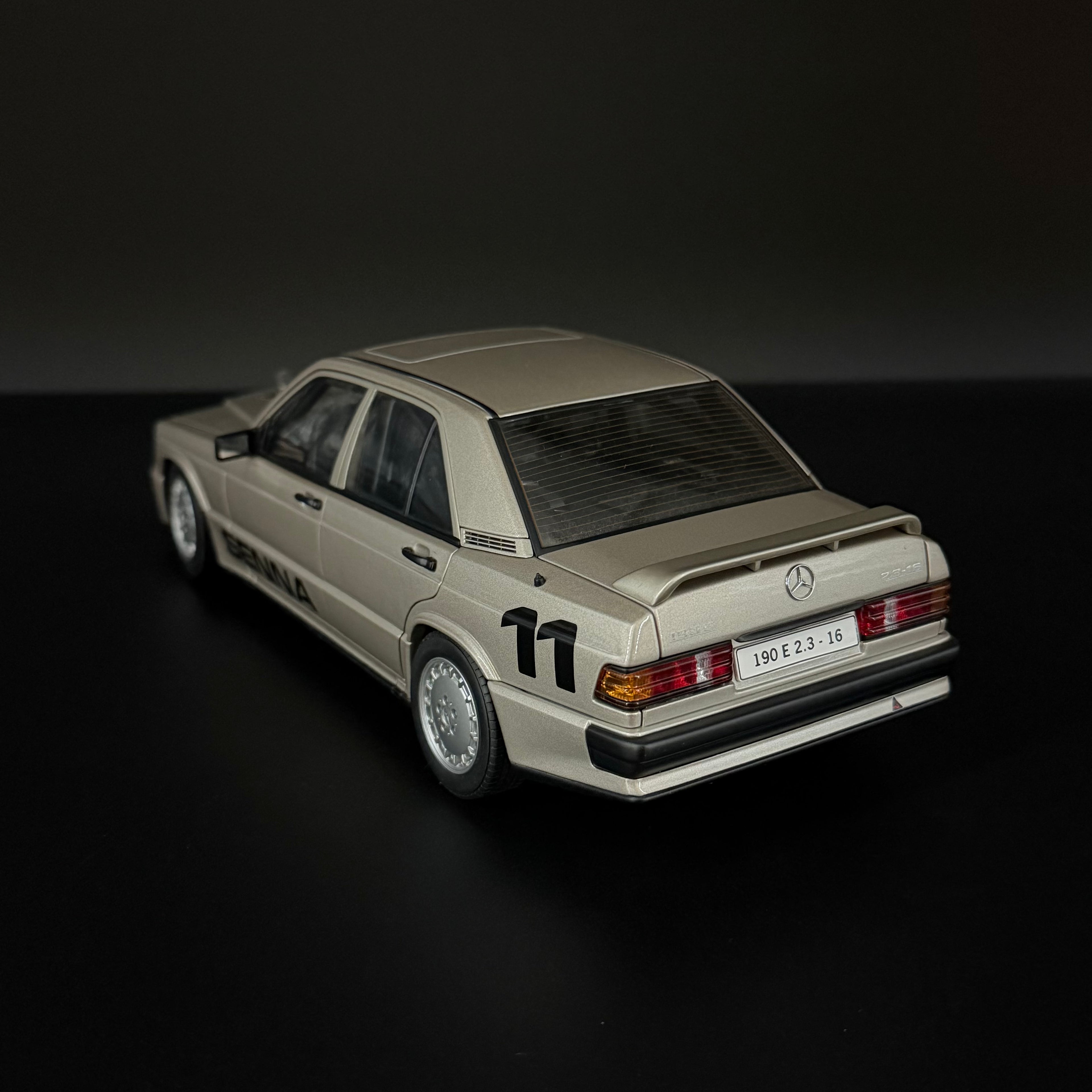1:18 Mercedes-Benz 190E 2.3-16 Nürburgring Anniversary 1984 Winner #11 by AUTOart Millenium
