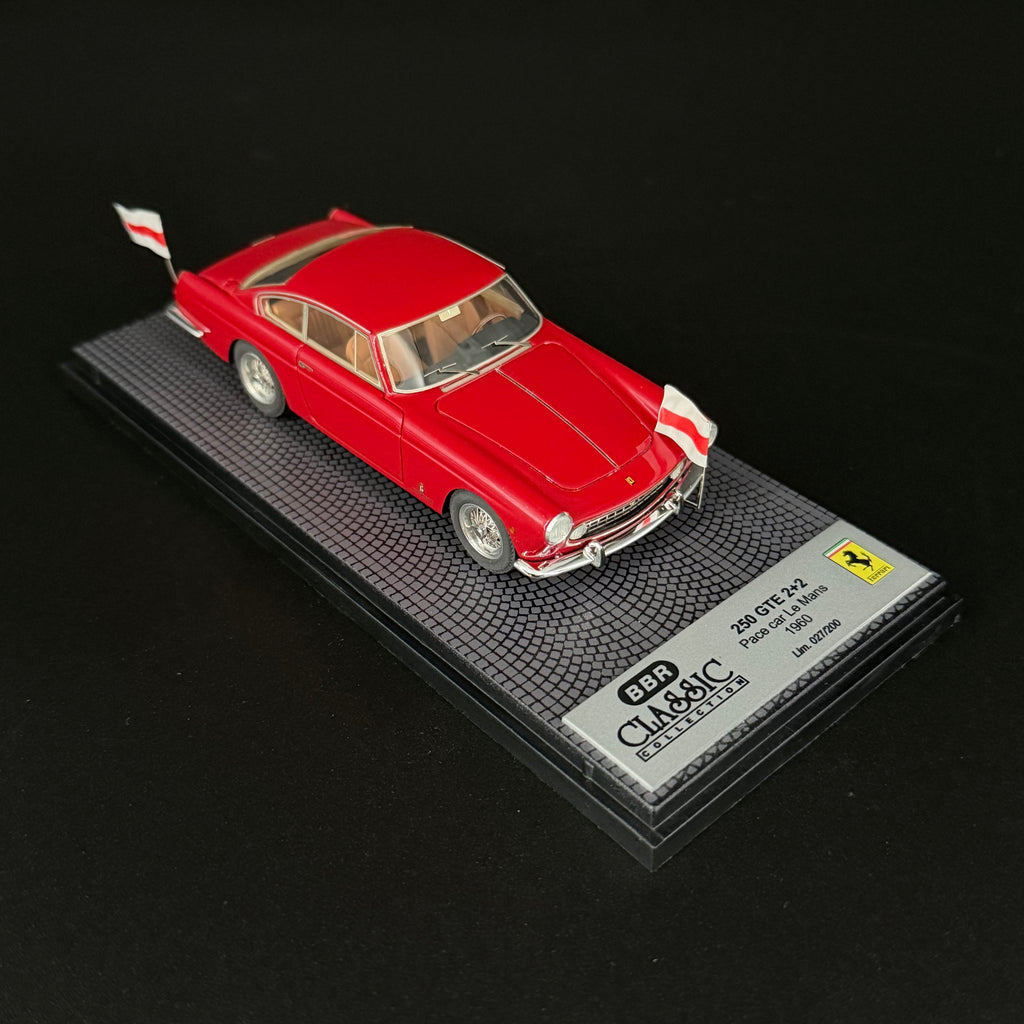 1:43 Ferrari 250 GTE 2+2 Pace Car – Le Mans 1960 – limitált kiadás, 200 db, BBR