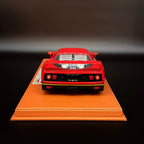 Bbr-models Ferrari F40 1987 - Mit Vitrine - Mit Showcase 1/18 Rot Schwarz Gold
