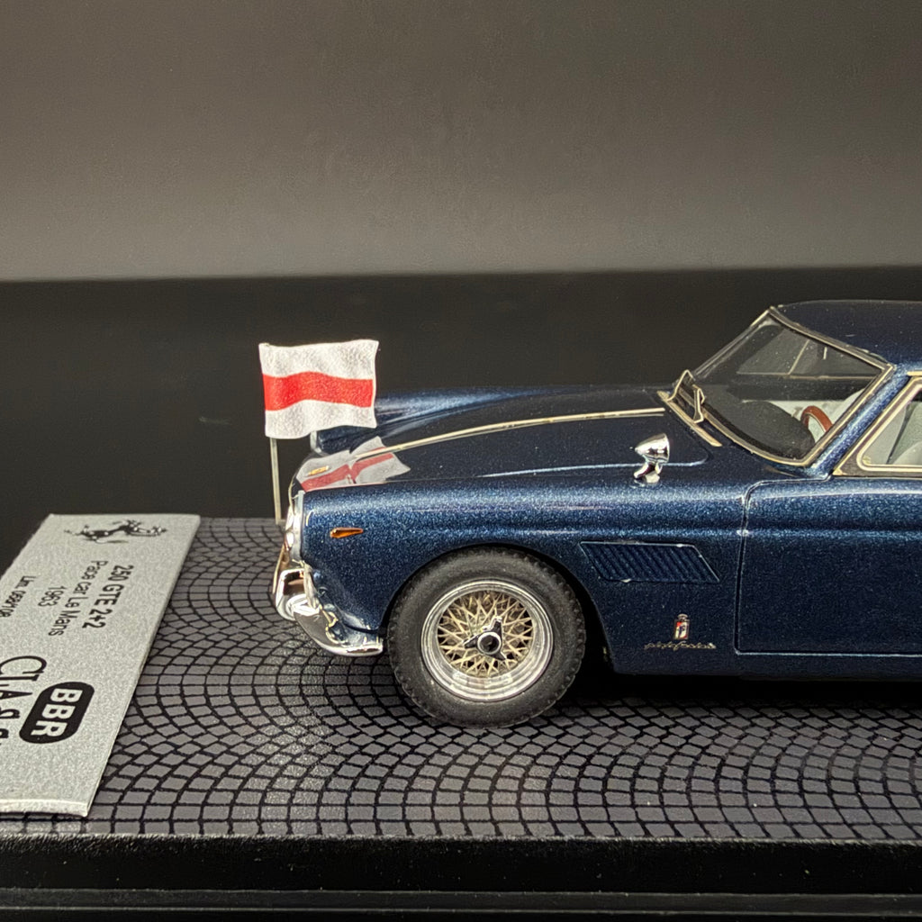 1:43 Ferrari 250 GTE 2+2 Pace Car – Le Mans 1963 – Limited Edition 108 pcs by BBR
