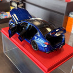 BMW M5 2024 Modrá metalíza v měřítku 1:18 od společnosti Minichamps