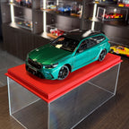 BMW M5 Touring 2024 Green Metallic 1:18 Scale by Minichamps