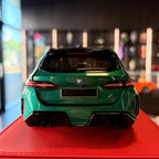 BMW M5 Touring 2024 Green Metallic 1:18 Scale by Minichamps