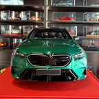 BMW M5 Touring 2024 Green Metallic 1:18 Scale by Minichamps