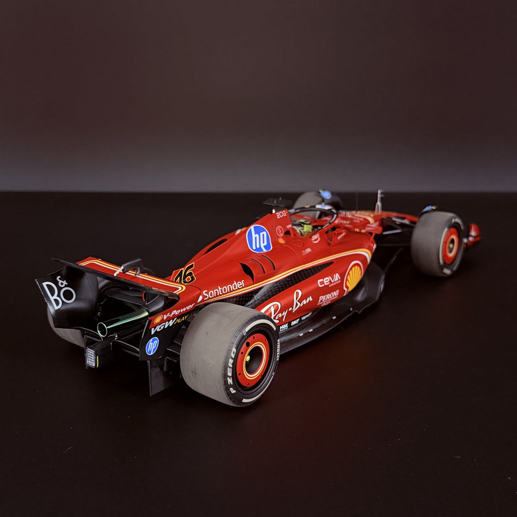 Ferrari SF-24 #16 – Großer Preis von Italien 2024 Sieger Charles Leclerc Maßstab 1:18 von BBR Models