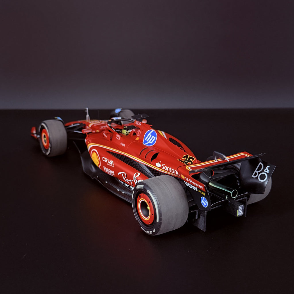 Ferrari SF-24 #16 – Großer Preis von Italien 2024 Sieger Charles Leclerc Maßstab 1:18 von BBR Models